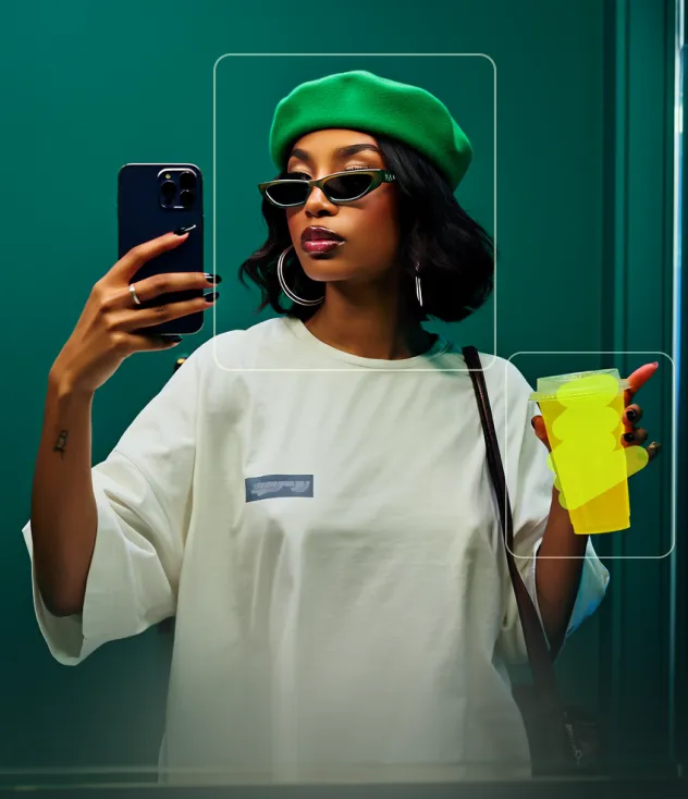 Interactive card background image